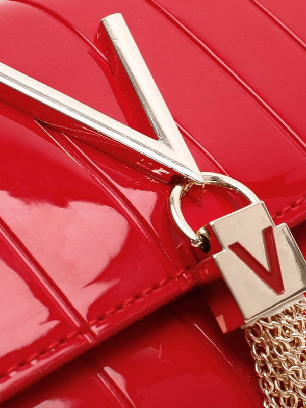 Bongo Twiss Rosso Patent Pochette Bag