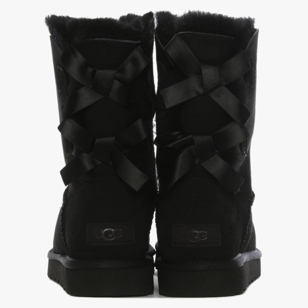 Bailey Bow II Black Twinface Boots