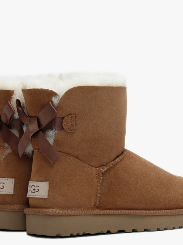 Mini Bailey Bow II Chestnut Twinface Boots