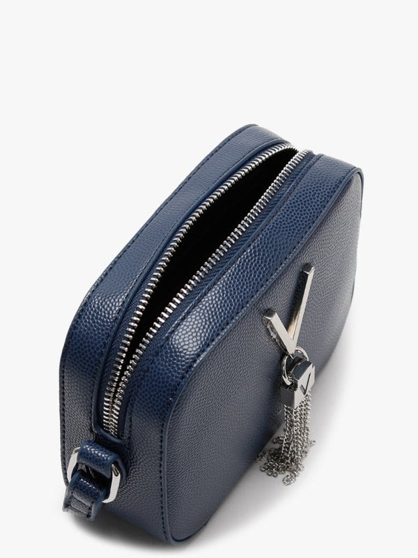 Divina Blue Pebbled Camera Bag