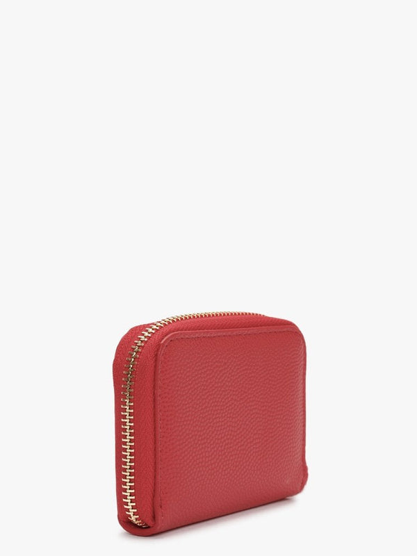 Divina Red Pebbled Coin Purse
