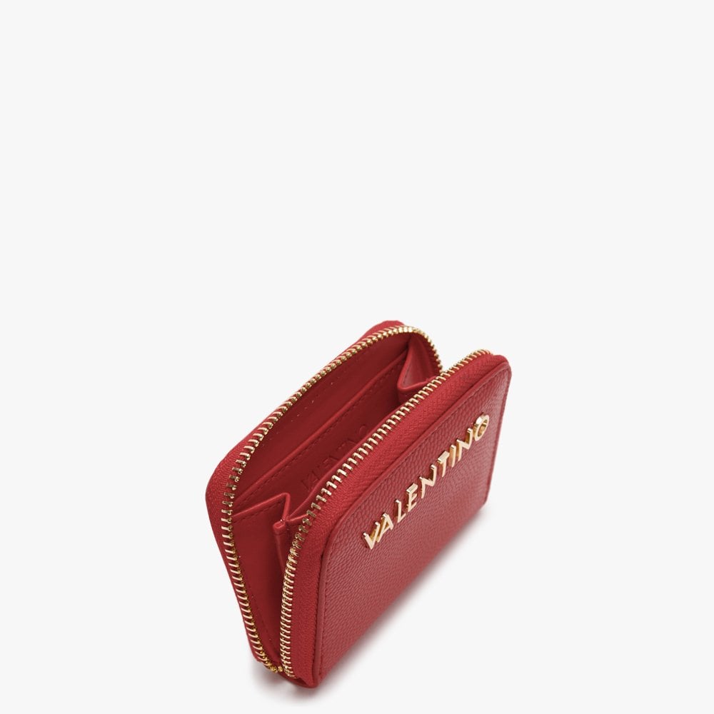 Divina Red Pebbled Coin Purse