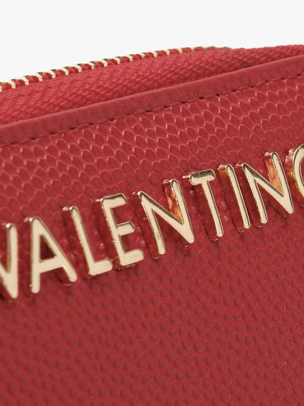 Divina Red Pebbled Coin Purse