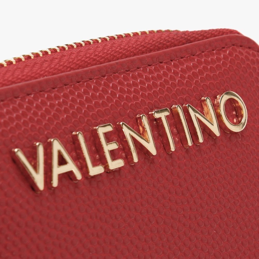Divina Red Pebbled Coin Purse