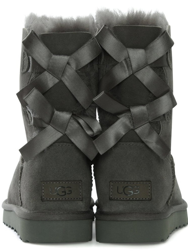 Bailey Bow II Grey Twinface Boots
