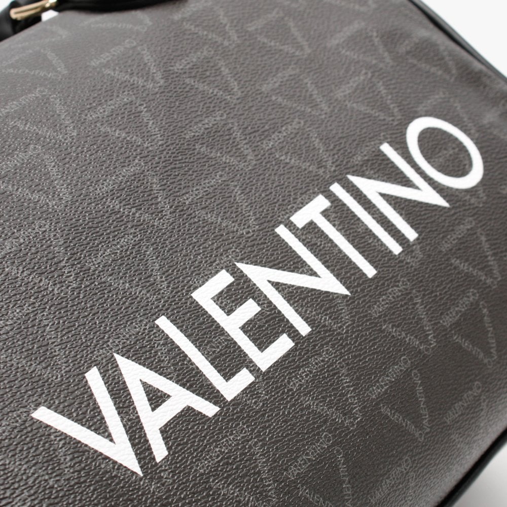 Liuto II Nero Multi Logo Satchel Bag