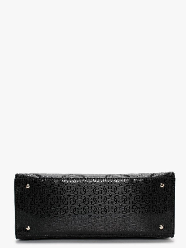 Dilla Elite Quilted Black Repeat Logo Tote Bag
