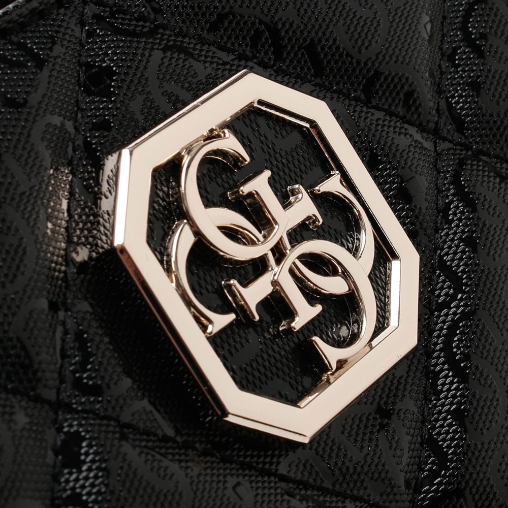Dilla Elite Quilted Black Repeat Logo Tote Bag