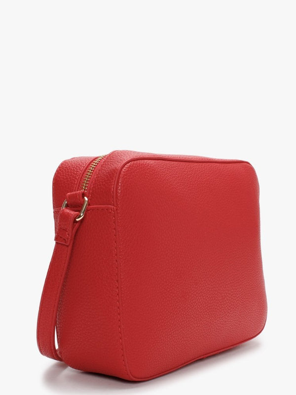 Casper Pebbled Rosso Shoulder Bag