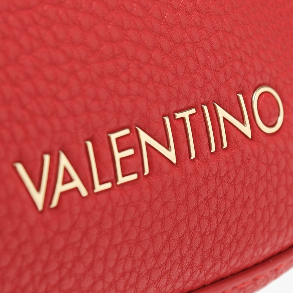 Casper Pebbled Rosso Shoulder Bag