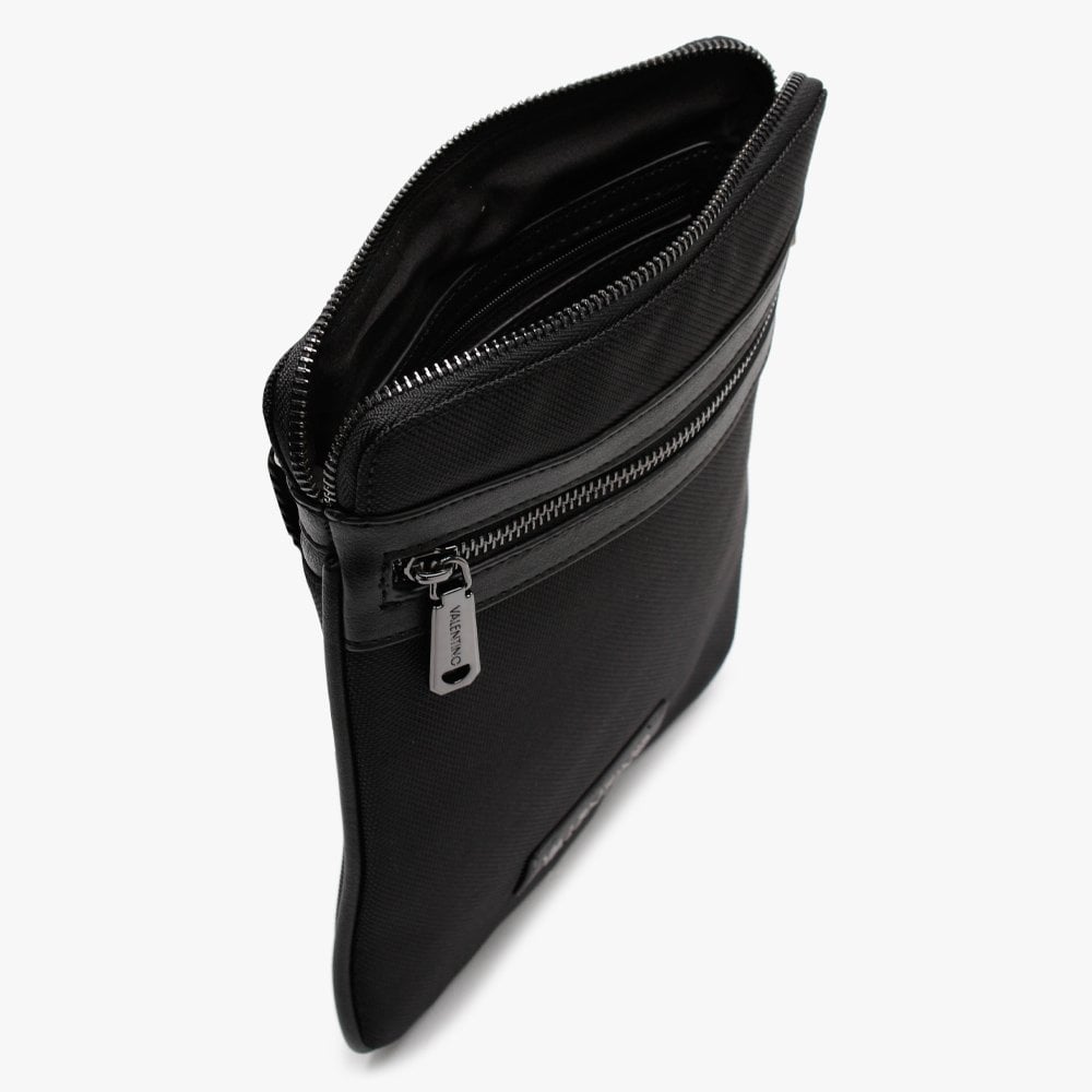 Men’s Medium Ren Black Cross-Body Bag