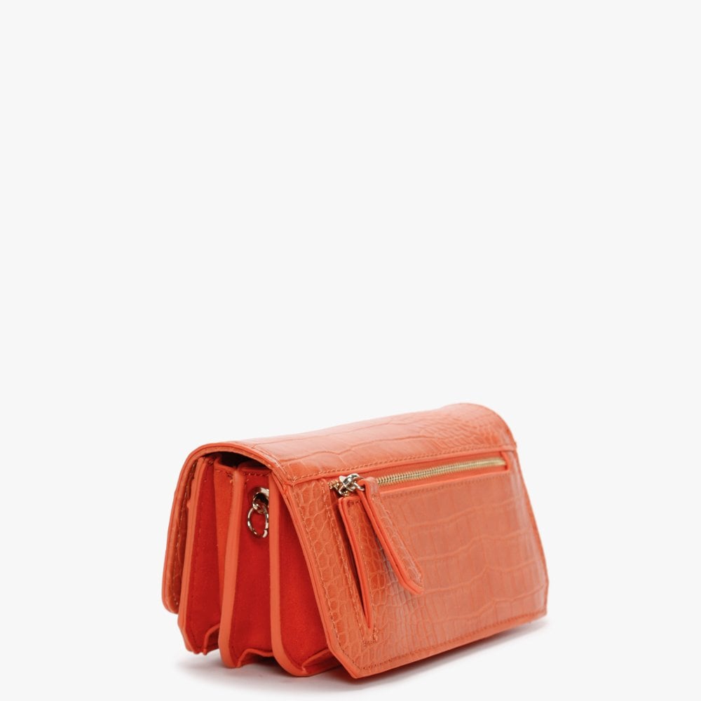 Summer Memento Arancione Moc Croc Clutch Bag