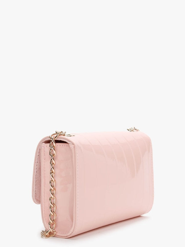 Bongo Twiss Rosa Patent Pochette Bag