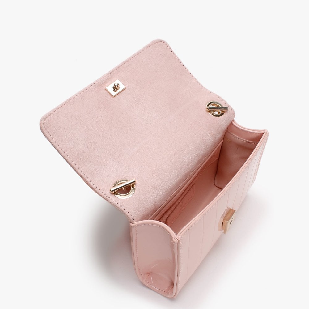Bongo Twiss Rosa Patent Pochette Bag