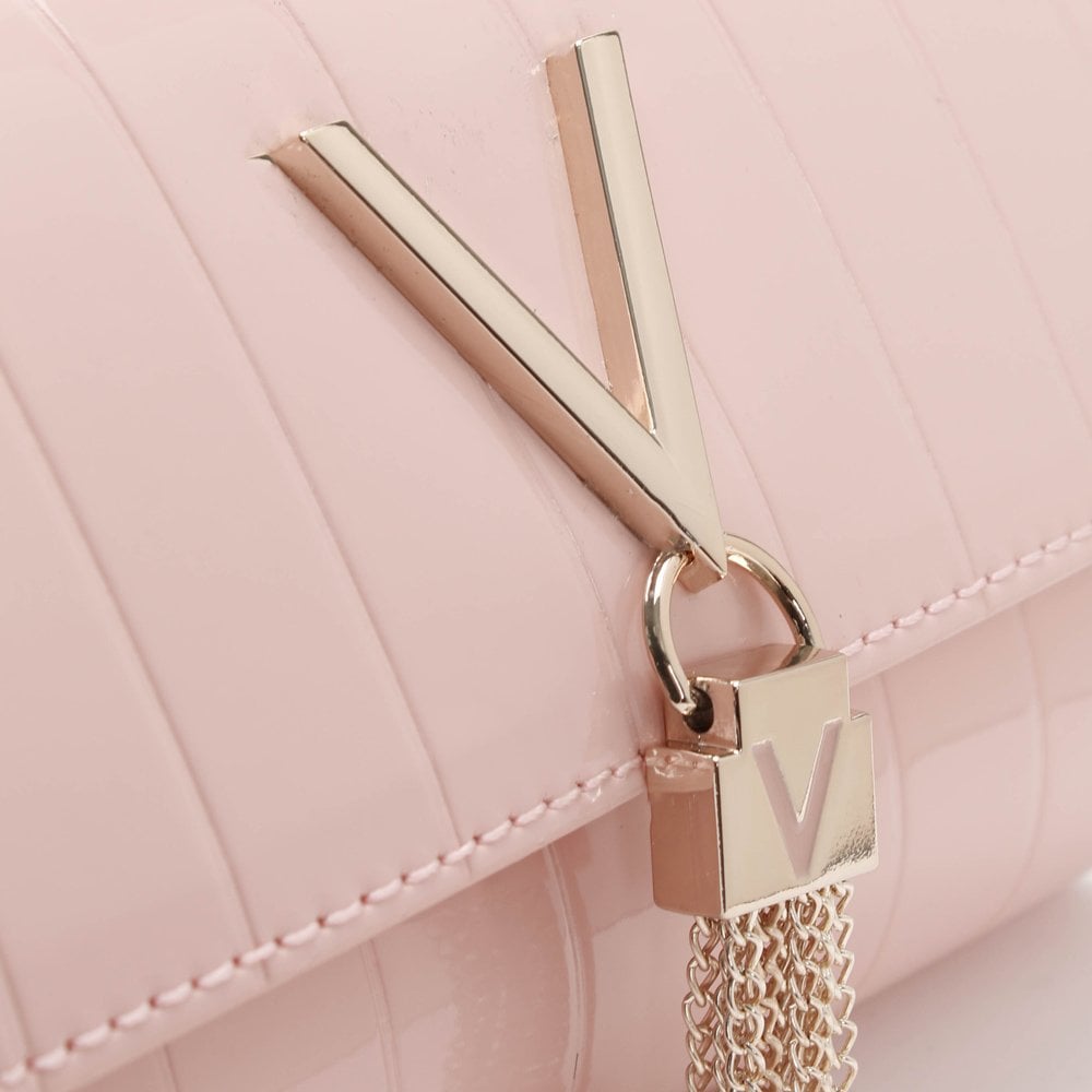 Bongo Twiss Rosa Patent Pochette Bag