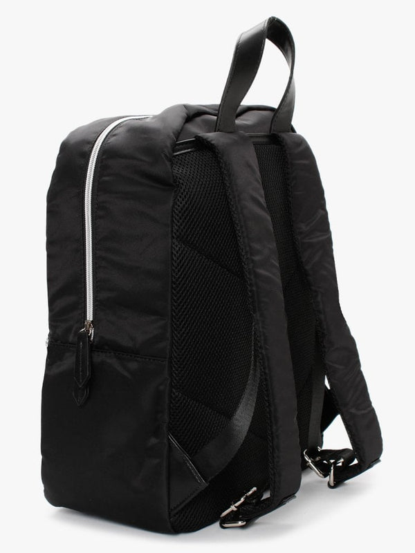 Reality Black Nylon Backpack