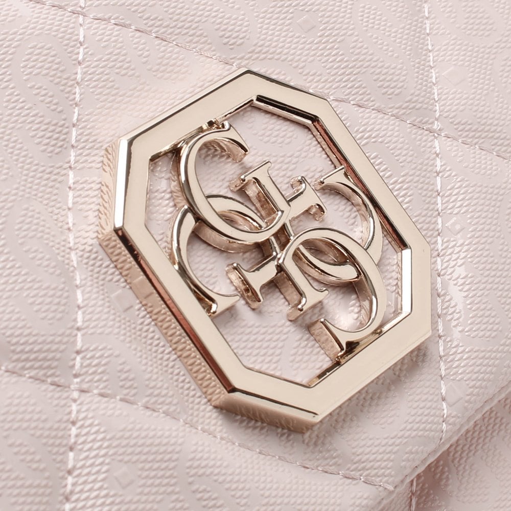 Dilla Quilted Blush Repeat Logo Cross-Body Bag