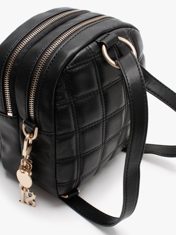 Kamina Quilted Black Backpack