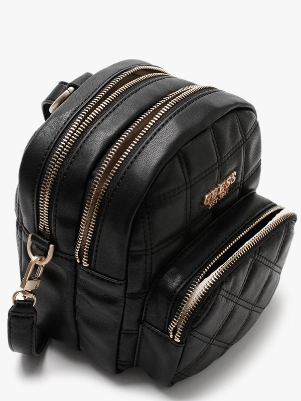 Kamina Quilted Black Backpack