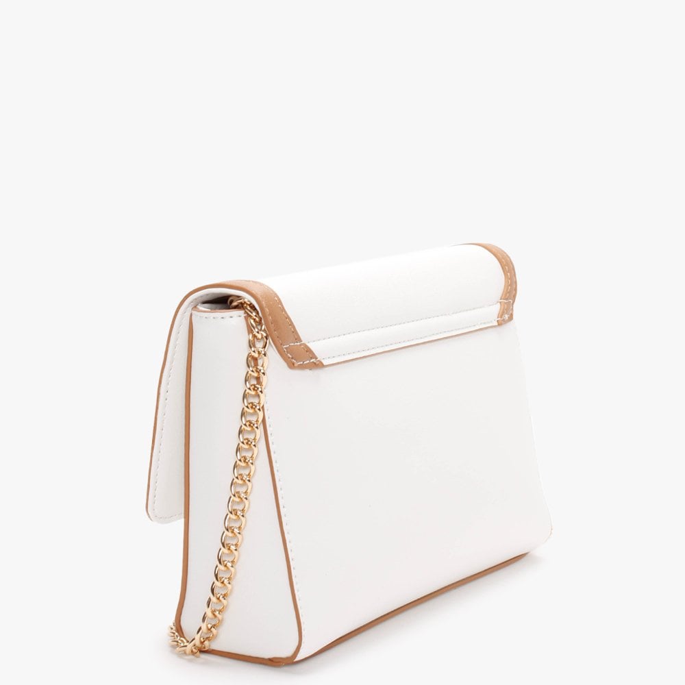 Ondina Blanco & Cuoio Satchel Bag