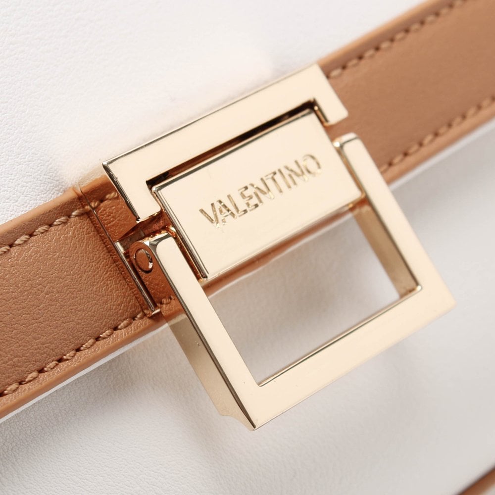 Ondina Blanco & Cuoio Satchel Bag