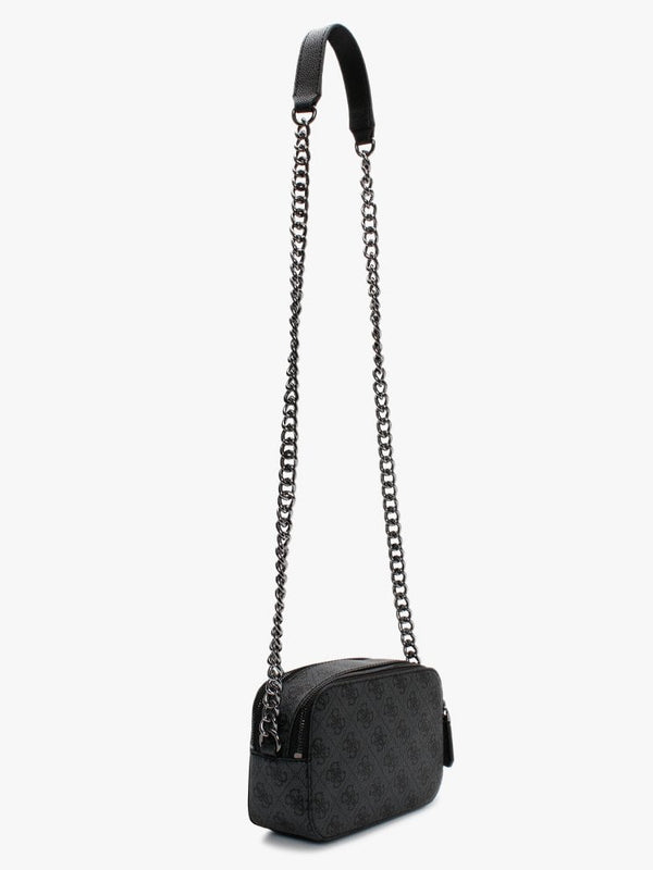 Noelle II Signature Logo Coal Camera Bag