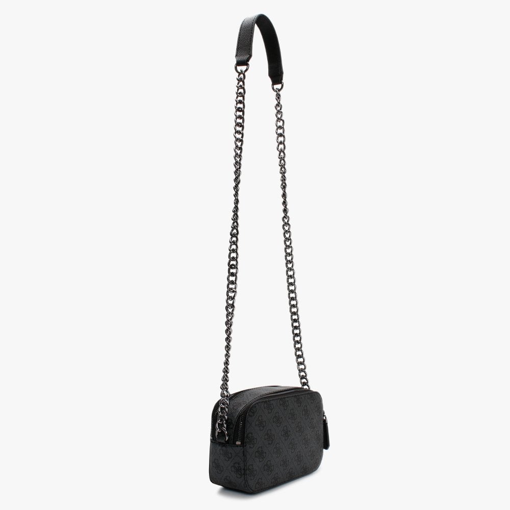 Noelle II Signature Logo Coal Camera Bag
