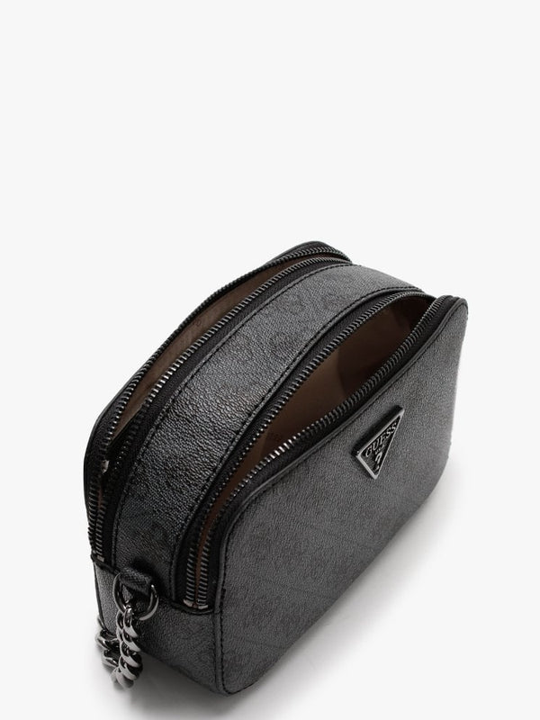 Noelle II Signature Logo Coal Camera Bag
