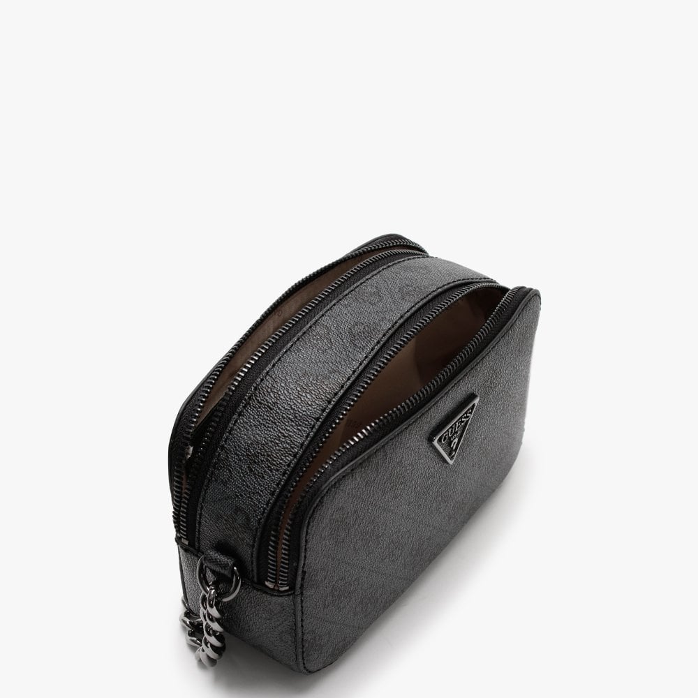 Noelle II Signature Logo Coal Camera Bag