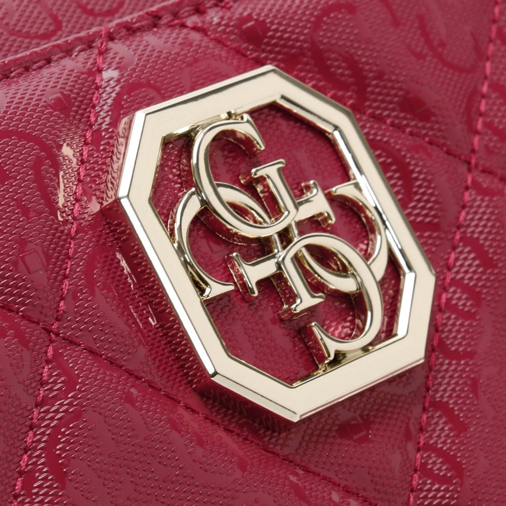 Dilla Girlfriend Berry Repeat Logo Cross-Body Bag