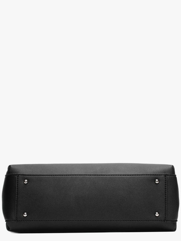 Ambrose Black Satchel Bag