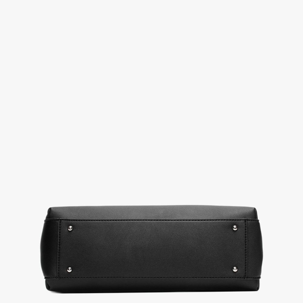 Ambrose Black Satchel Bag