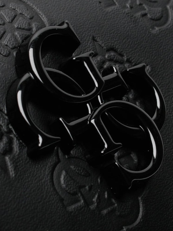 Noelle Signature Stamp Logo Black Camera Bag