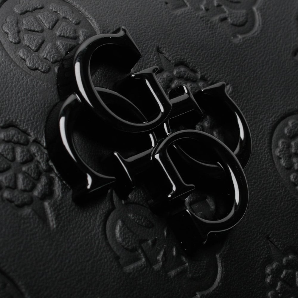 Noelle Signature Stamp Logo Black Camera Bag