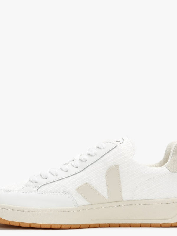 V-12 B-MESH White Natural Trainers