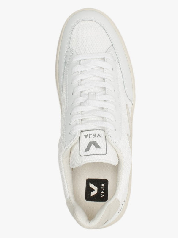 V-12 B-MESH White Natural Trainers