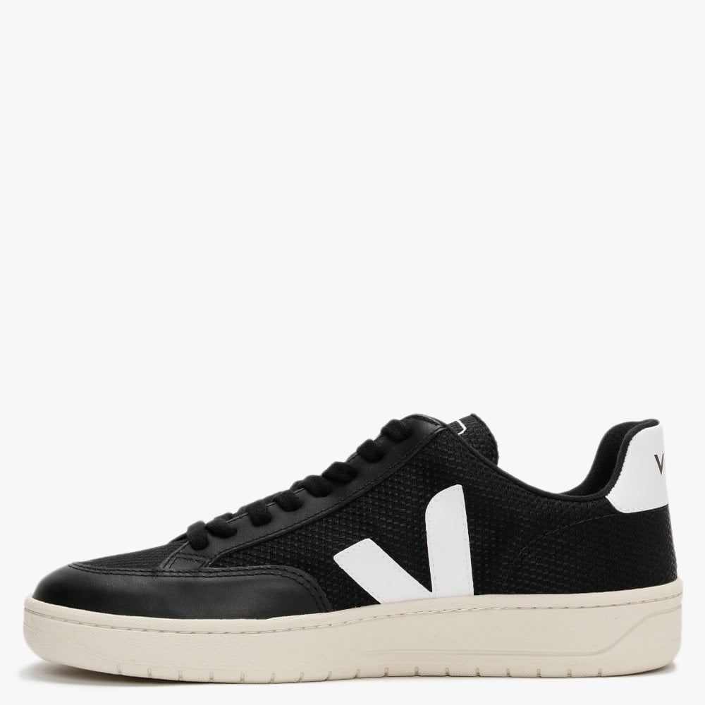V-12 B-MESH Black White Trainers
