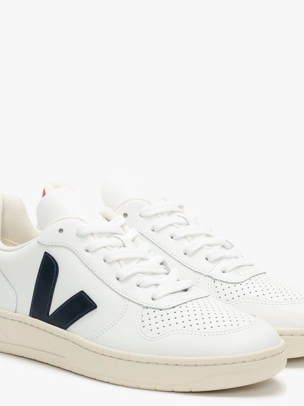 V-10 Leather Extra White Nautico Pekin Trainers