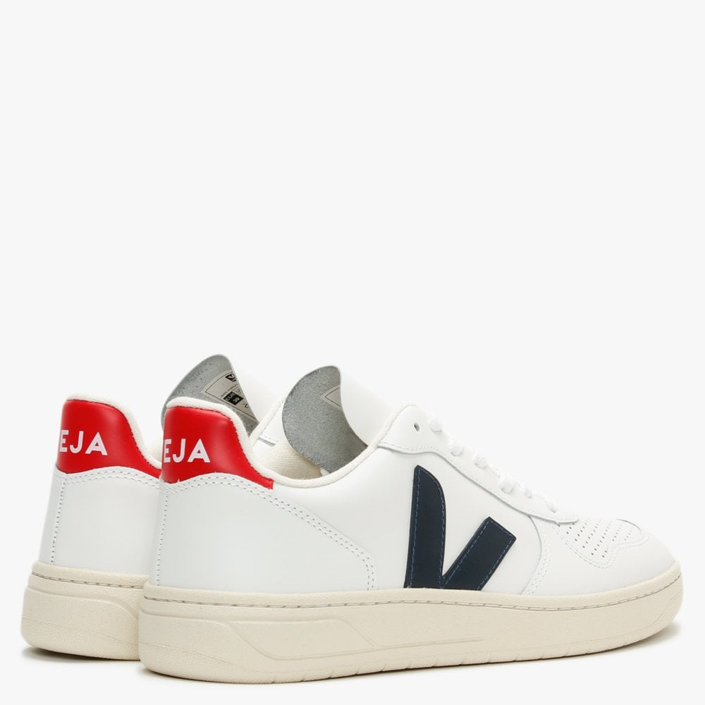 V-10 Leather Extra White Nautico Pekin Trainers