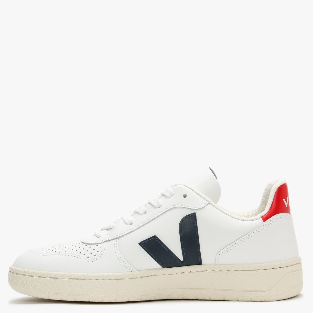 V-10 Leather Extra White Nautico Pekin Trainers