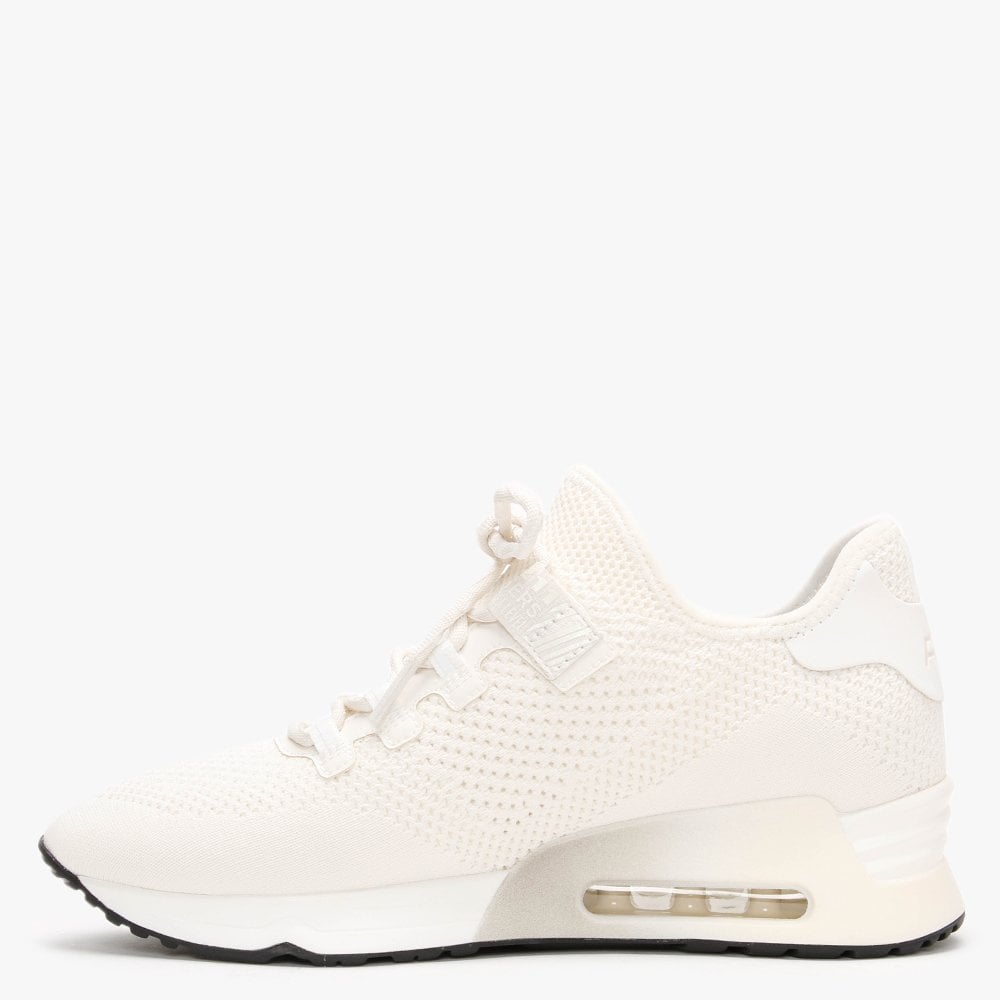 Look Off White Knitted Trainers