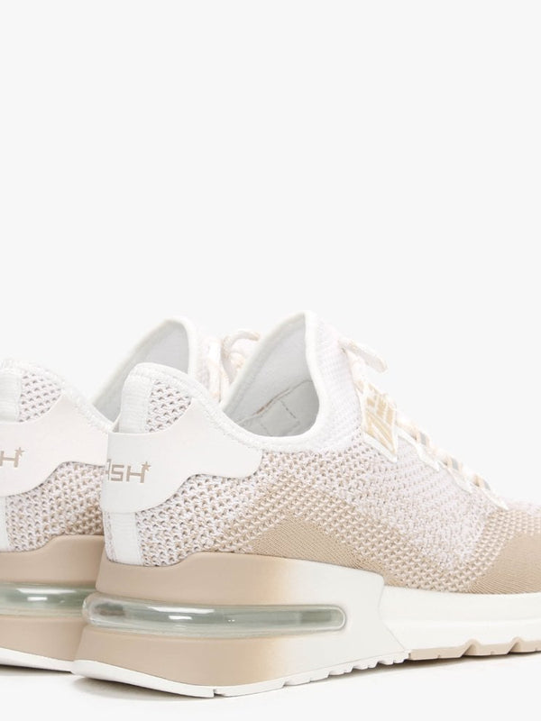 Krush Degrade Eggnug & White Knitted Trainers