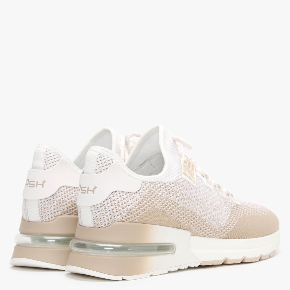 Krush Degrade Eggnug & White Knitted Trainers