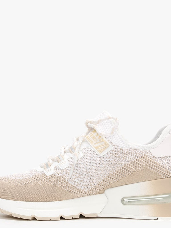Krush Degrade Eggnug & White Knitted Trainers