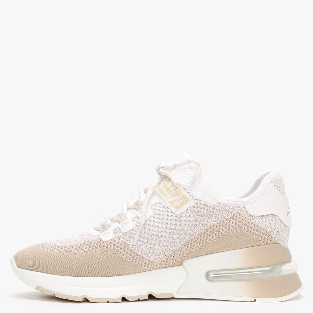 Krush Degrade Eggnug & White Knitted Trainers