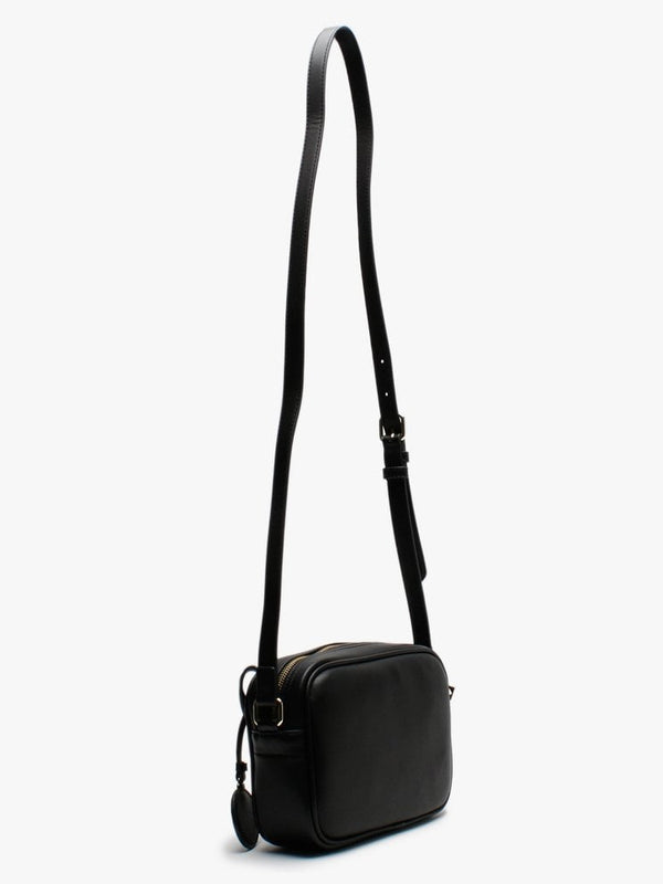 Chandler Black Large Logo Cross-Body Bag
