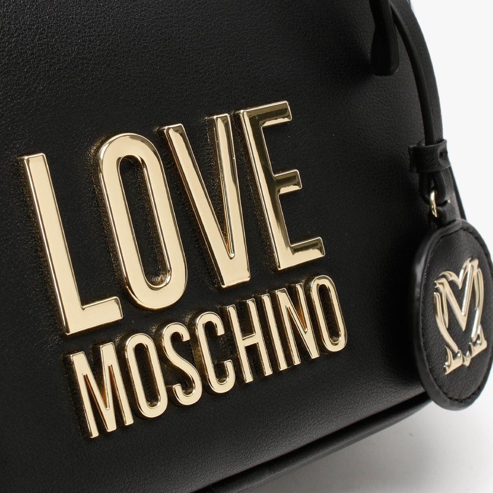 Chandler Black Large Logo Cross-Body Bag