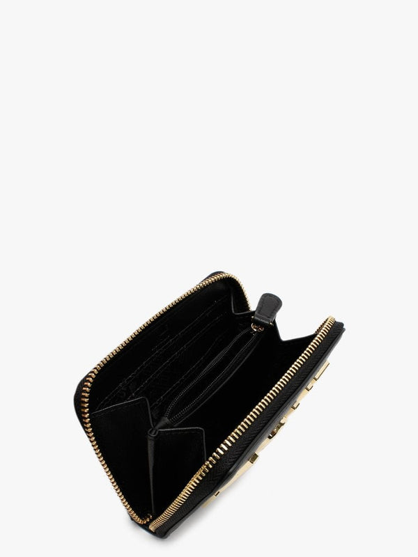 Melissa Black Large Logo Wallet