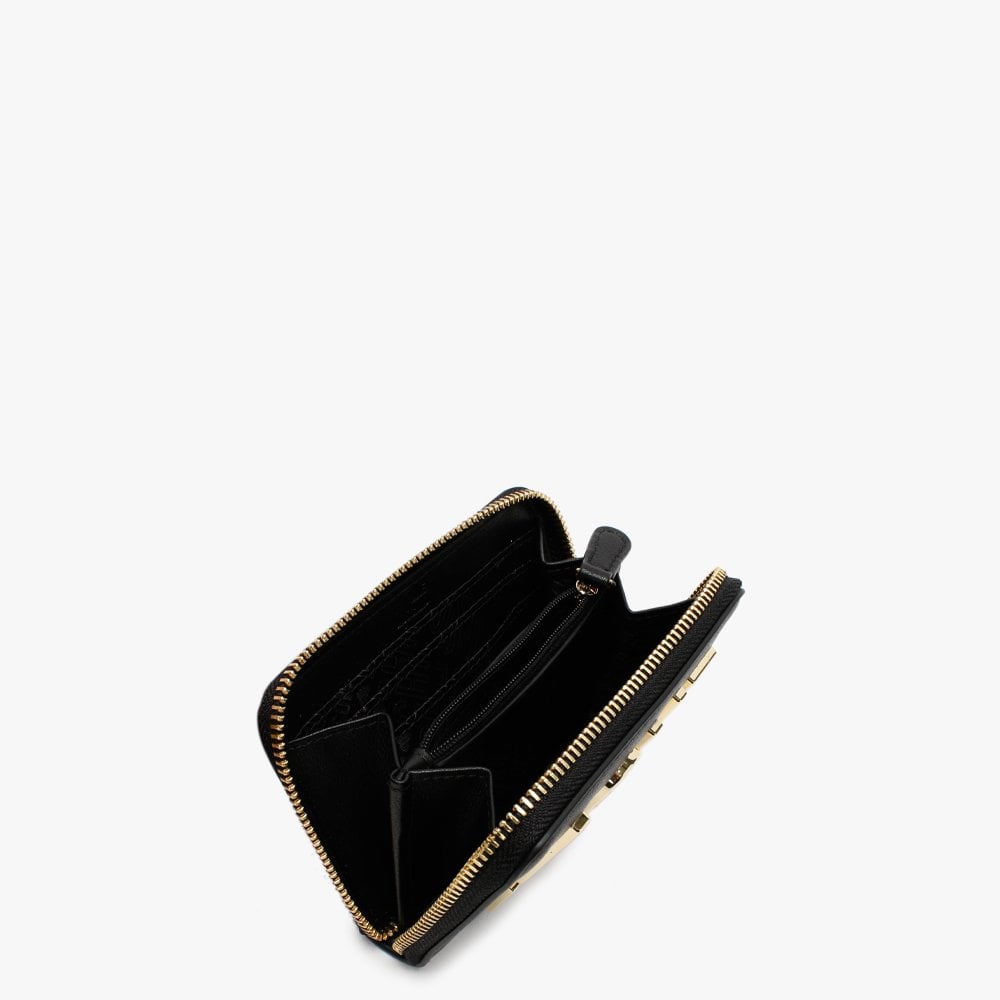 Melissa Black Large Logo Wallet