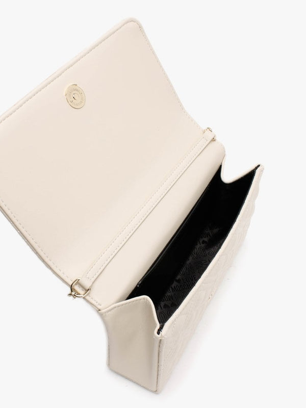 Jill Cream Diamond Quilt Cross-Body Bag